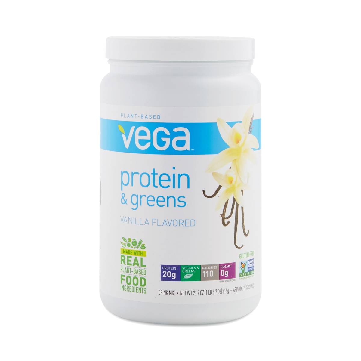 Vanilla Protein & Greens by Vega Thrive Market