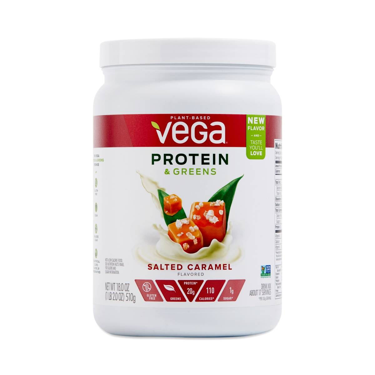 Vega Protein and Greens, Salted Caramel Thrive Market