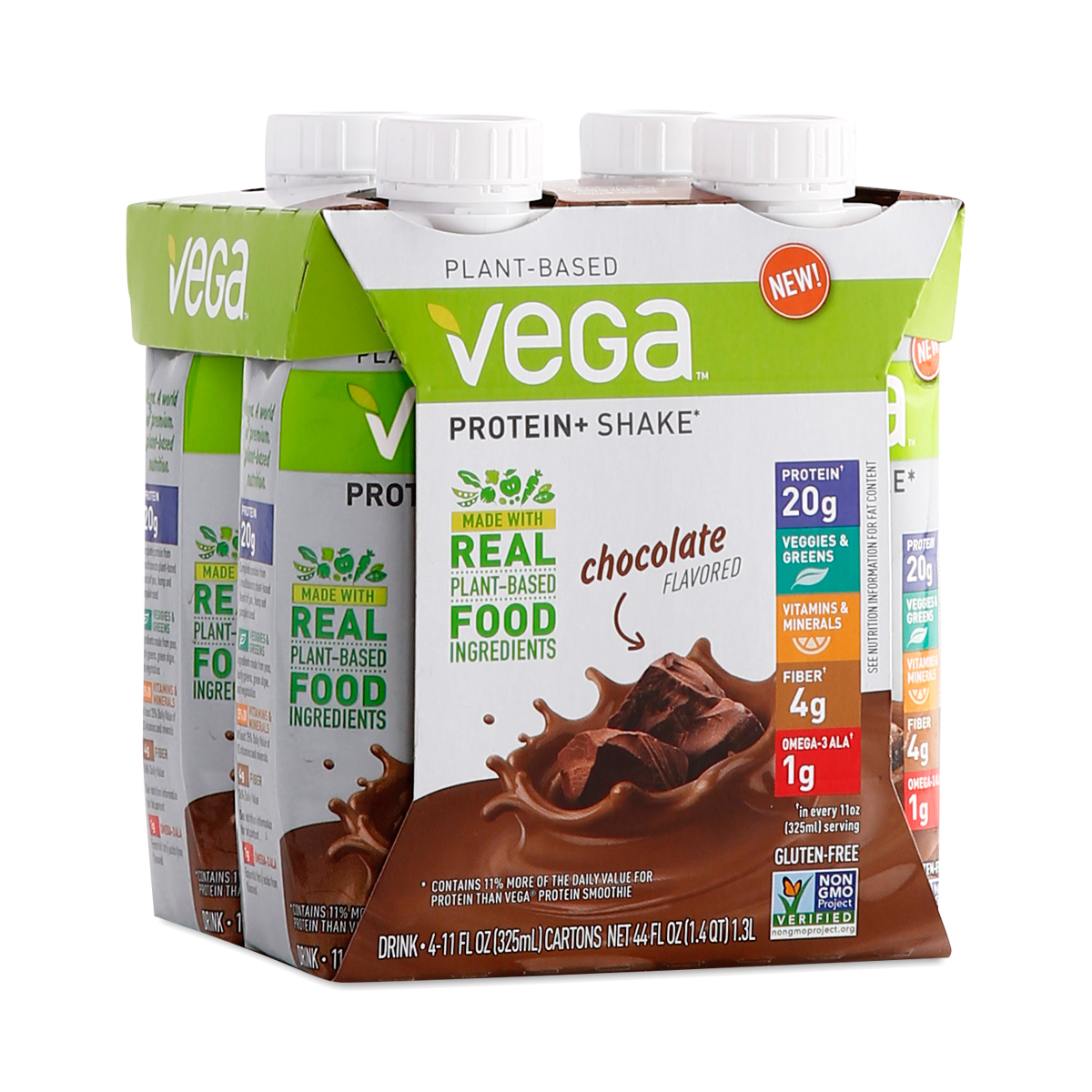 Vega Protein+ Ready to Drink Shake, Chocolate