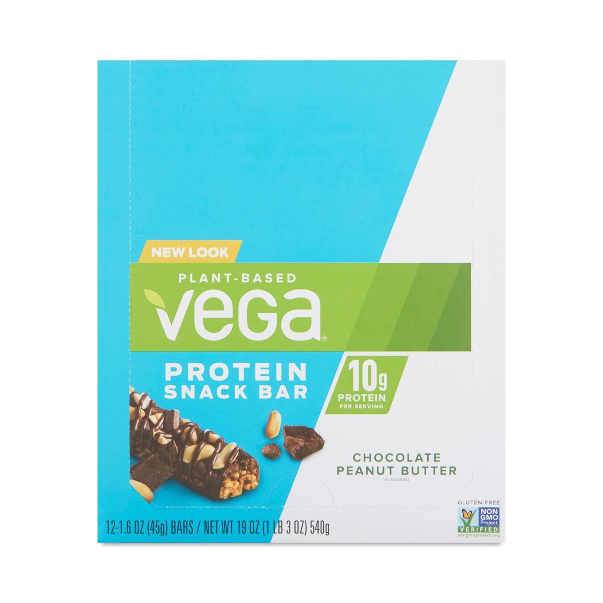 Chocolate Peanut Butter Protein Snack Bars by Vega Thrive Market