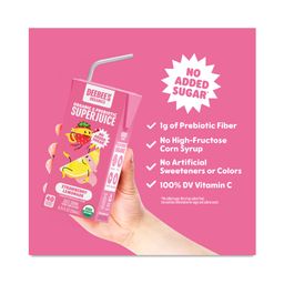 Organic & Prebiotic Superjuice Boxes, Strawberry Lemonade