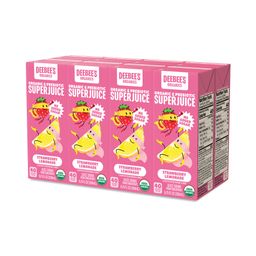 Organic & Prebiotic Superjuice Boxes, Strawberry Lemonade