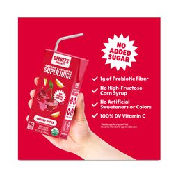 Organic & Prebiotic Superjuice Boxes, Cherry Apple