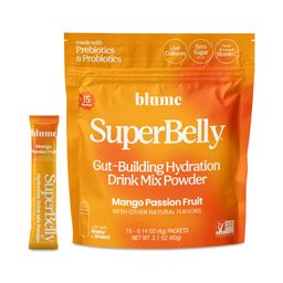 SuperBelly Gut-Building Hydration Powder, Mango Passion Fruit