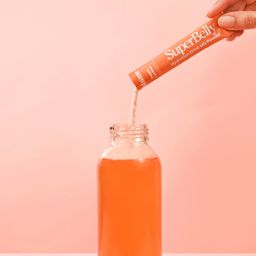 SuperBelly Gut-Building Hydration Powder, Peach Lychee