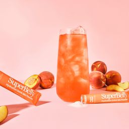 SuperBelly Gut-Building Hydration Powder, Peach Lychee
