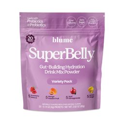 SuperBelly Gut-Building Hydration Powder, Variety Pack