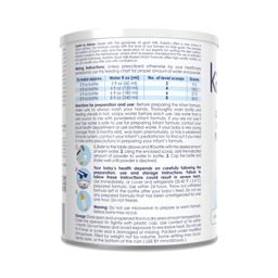Goat Milk-Based Infant Formula Powder with Iron, 0-12 M