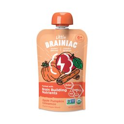 Little Brainiac Brain Squeezies, Apple, Pumpkin & Cinnamon