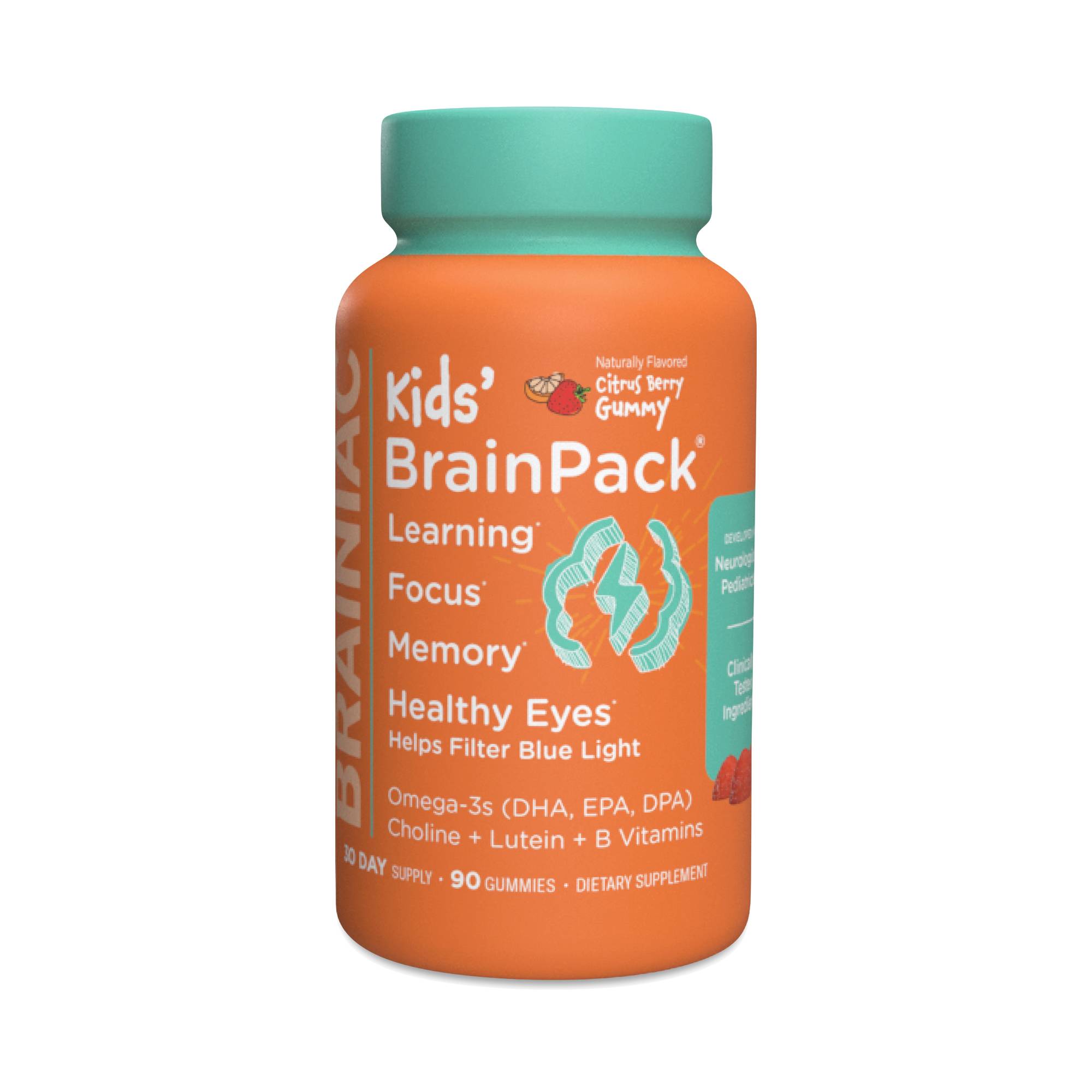 Kids Daily BrainPack Vitamin Gummies
