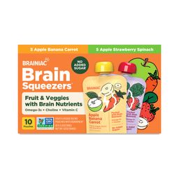 Applesauce with BrainPack, Fruit & Veggie Variety Pack