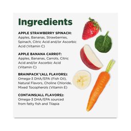 Applesauce with BrainPack, Fruit & Veggie Variety Pack