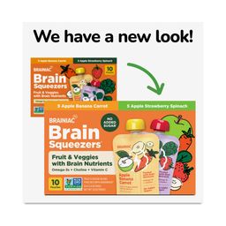 Applesauce with BrainPack, Fruit & Veggie Variety Pack