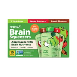 Applesauce with BrainPack, Variety Pack