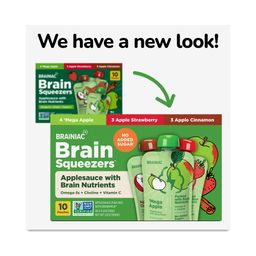 Applesauce with BrainPack, Variety Pack