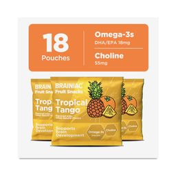 Fruit Snacks with BrainPack, Tropical Tango