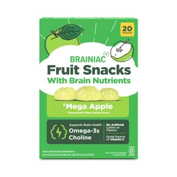Fruit Snacks With BrainPack, Mega Apple