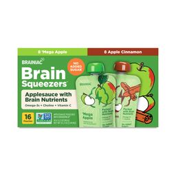 Applesauce with BrainPack, Variety Pack