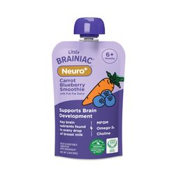 Little Brainiac Neuro+ Super Smoothie, Carrot Blueberry
