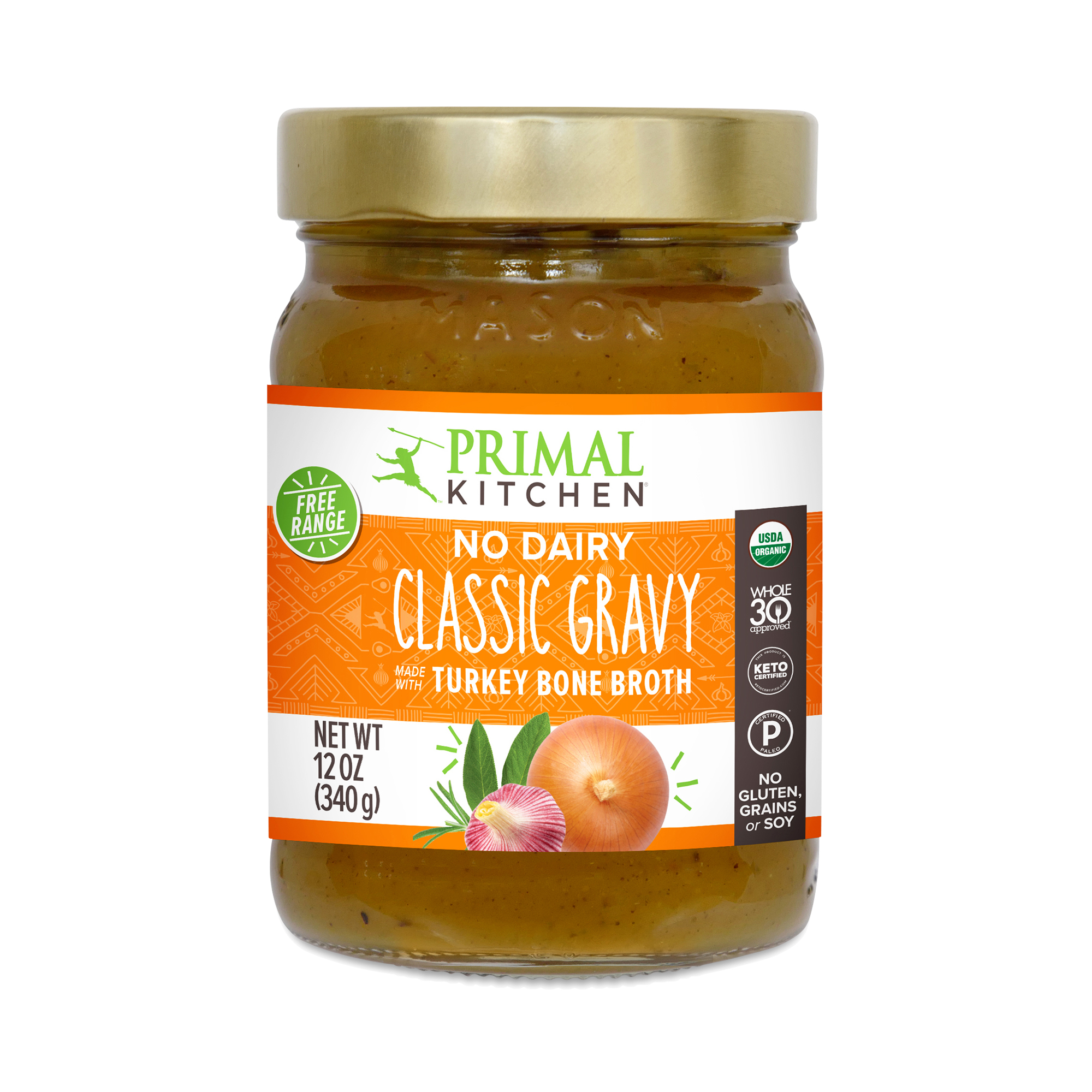 Primal Kitchen Organic Classic Gravy Made With Turkey Bone Broth