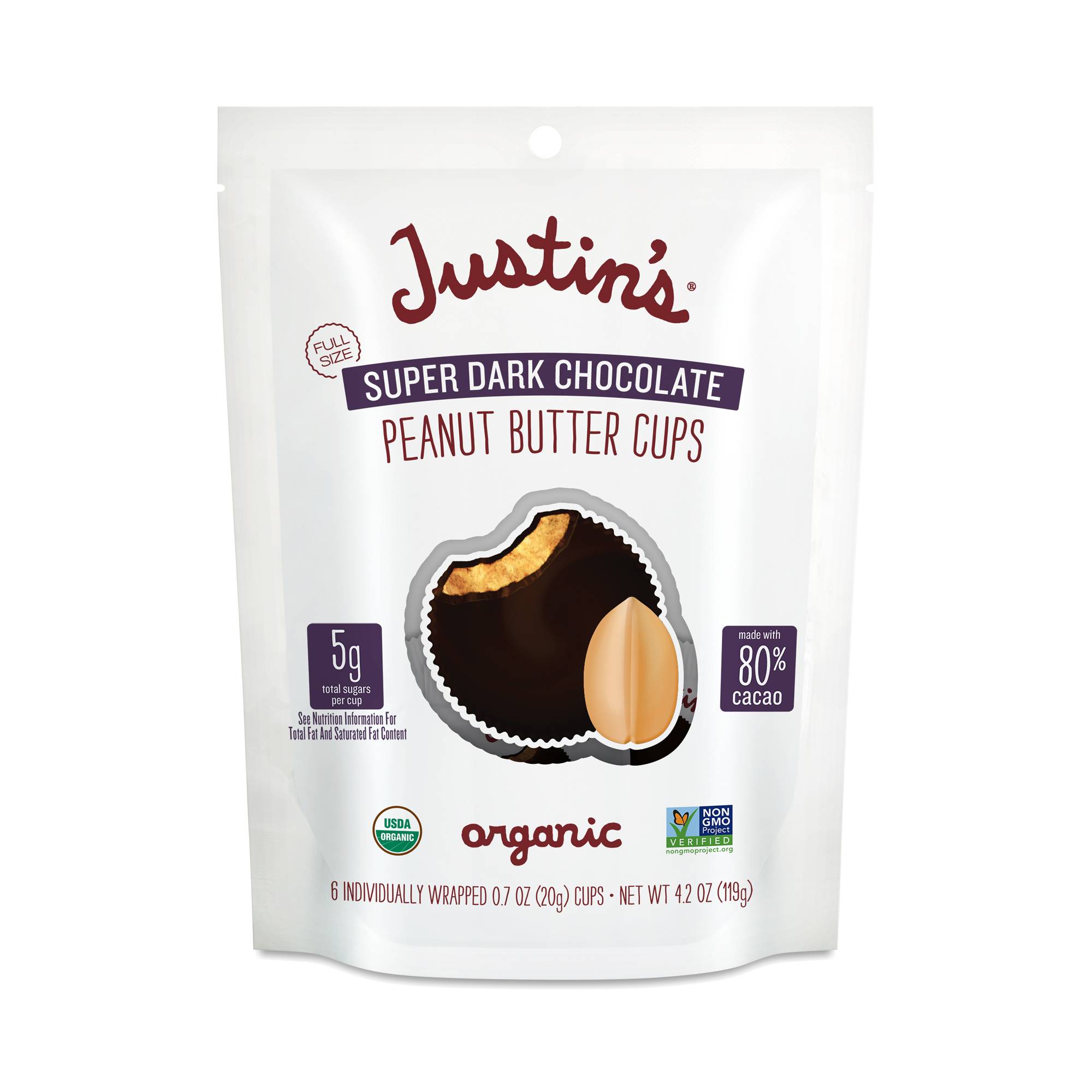 Super Dark Chocolate Peanut Butter Cups