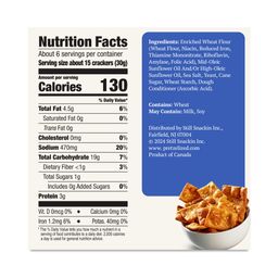 Pretzel Crackers, Sea Salt