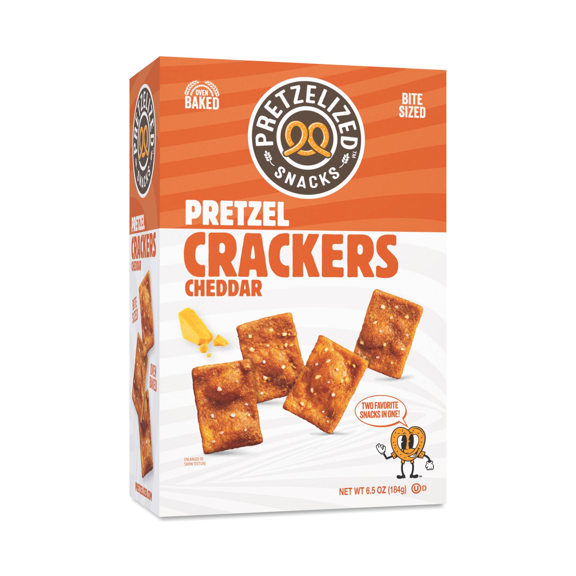 Pretzel Crackers, Cheddar