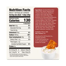 Pretzel Pita Chips, Buffalo