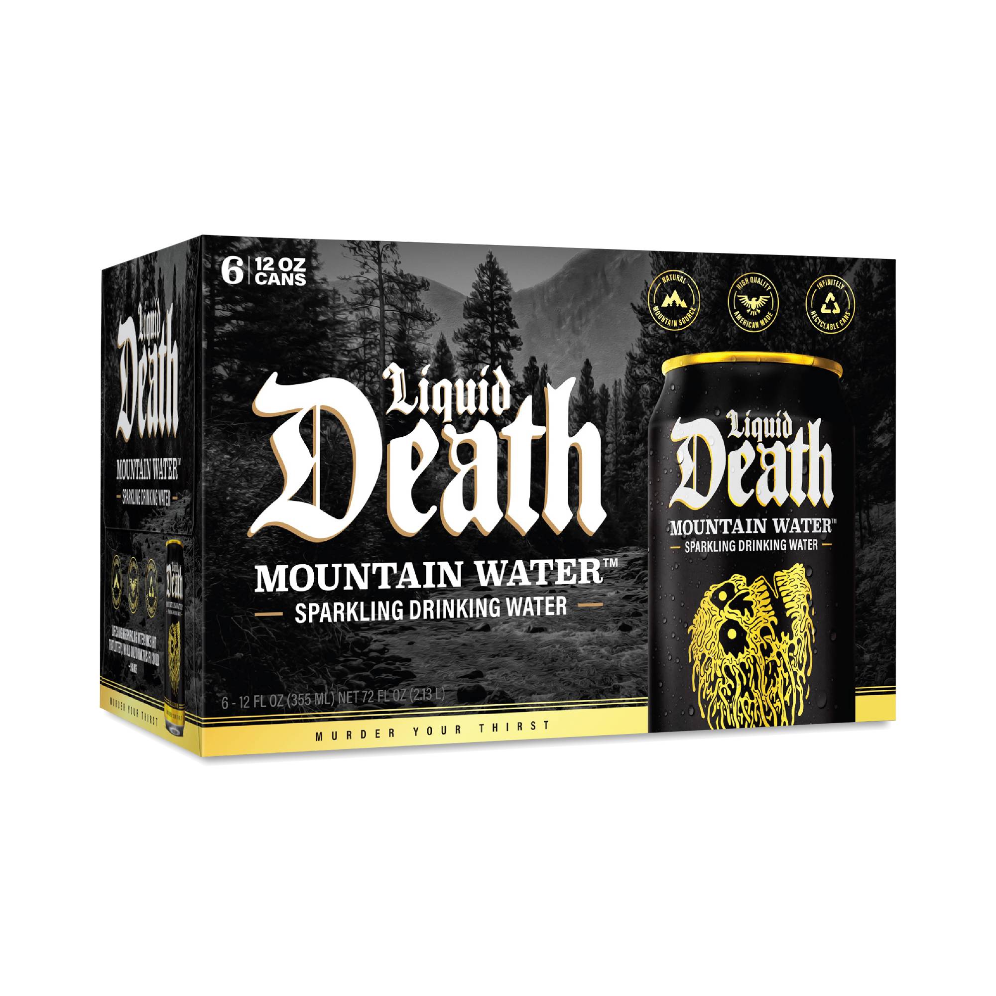 Sparkling Mountain Water