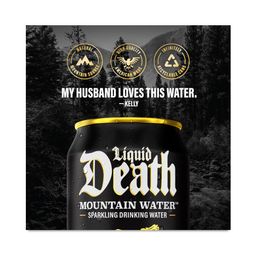 Sparkling Mountain Water