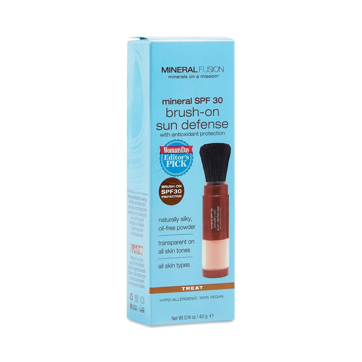 mineral fusion brush on sun defense