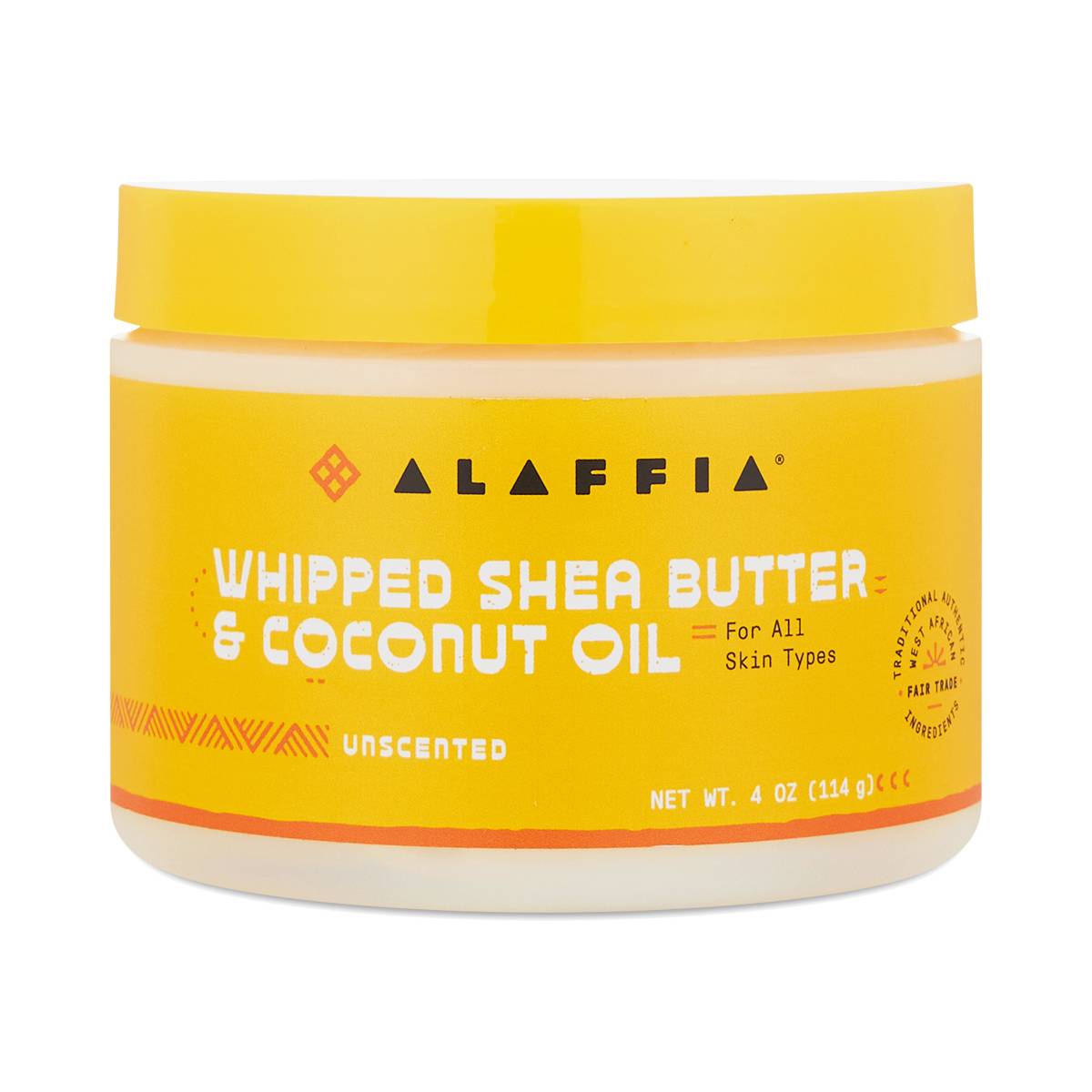 Whipped Shea Butter & Coconut Oil, Unscented & Unrefined