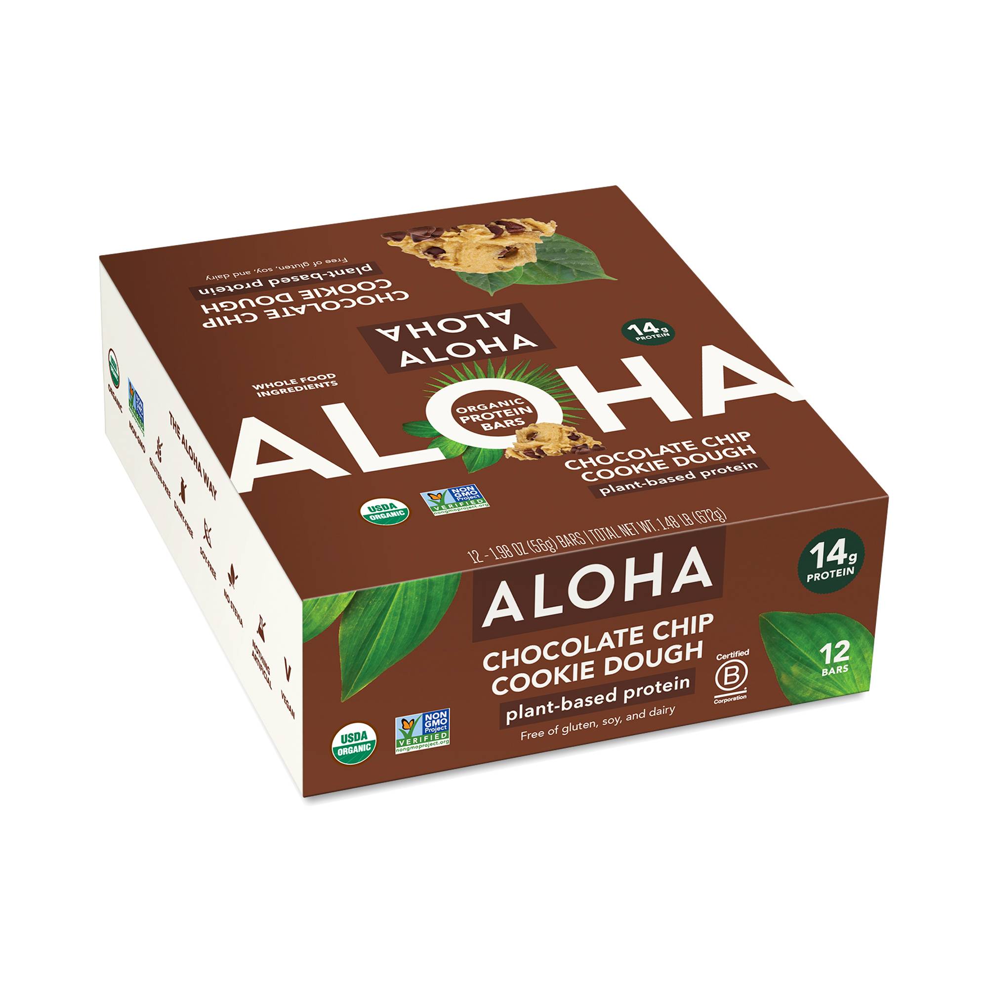 Protein Bar, Chocolate Chip Cookie Dough