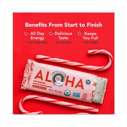 Protein Bar, Peppermint White Chocolate