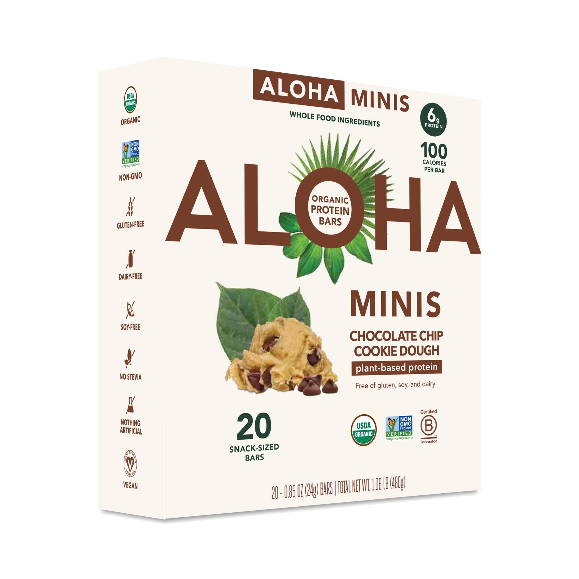 Mini Protein Bar, Chocolate Chip Cookie Dough