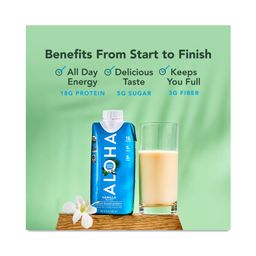 Organic Plant Based Protein Shake, Vanilla