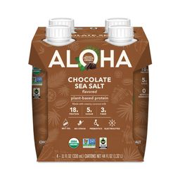 Organic Plant Based Protein Shake, Chocolate Sea Salt