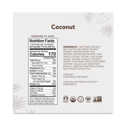 Organic Plant Based Protein Shake, Coconut