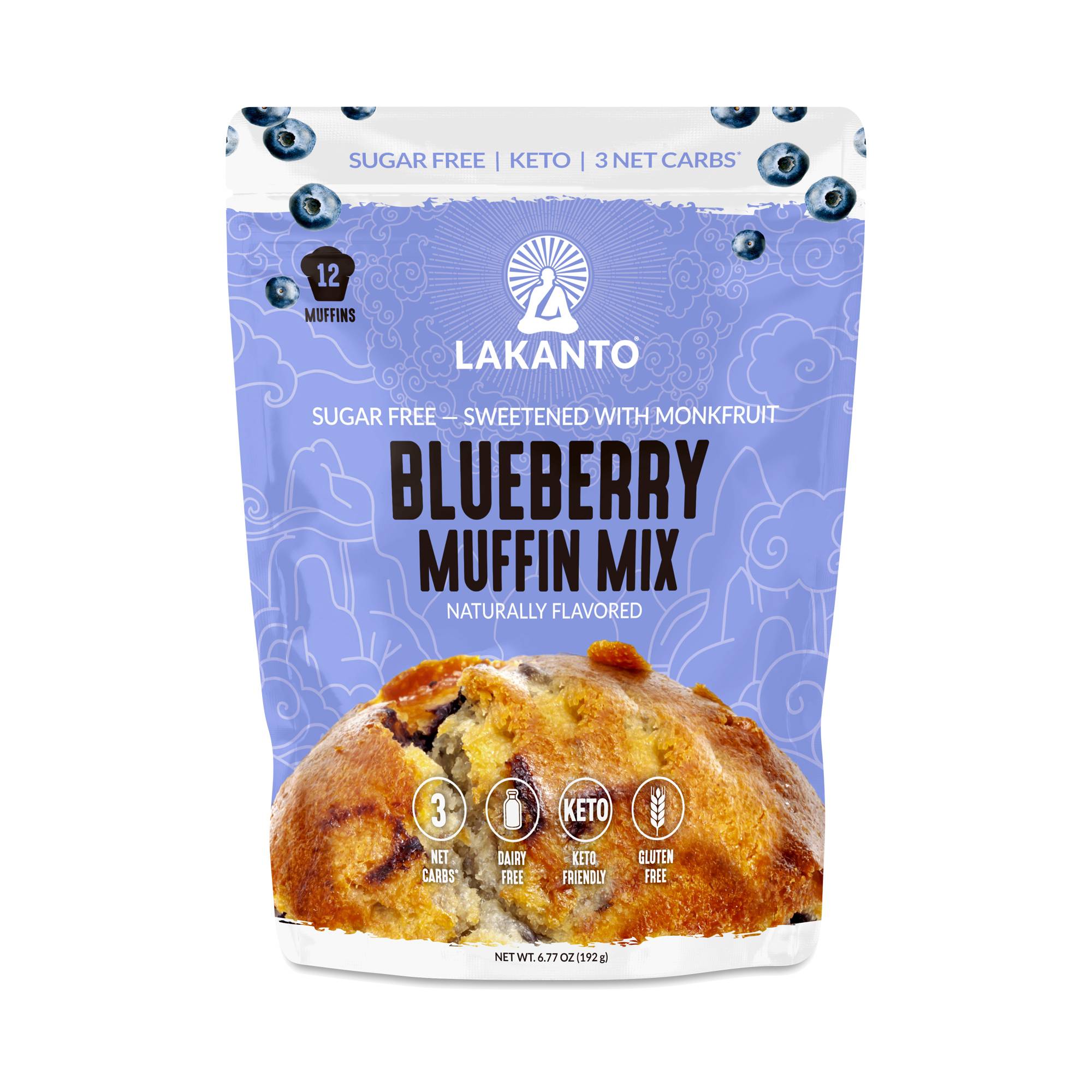 Sugar-free Blueberry Muffin Mix