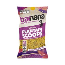 Organic Plantain Scoops Pink Salt