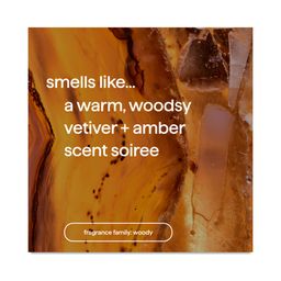 Foaming Body Wash, Vetiver and Amber