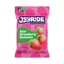 Low Sugar Candy, Sour Strawberry Gummies