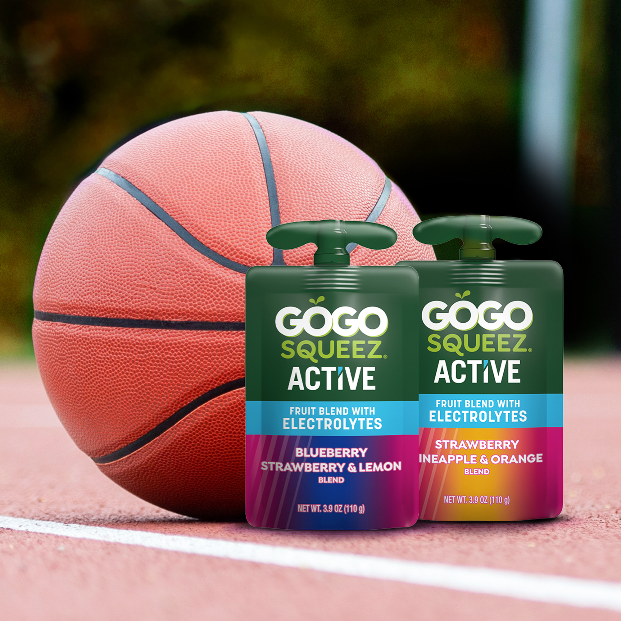 GoGo squeeZ Active Applesauce with Electrolytes Variety Pack