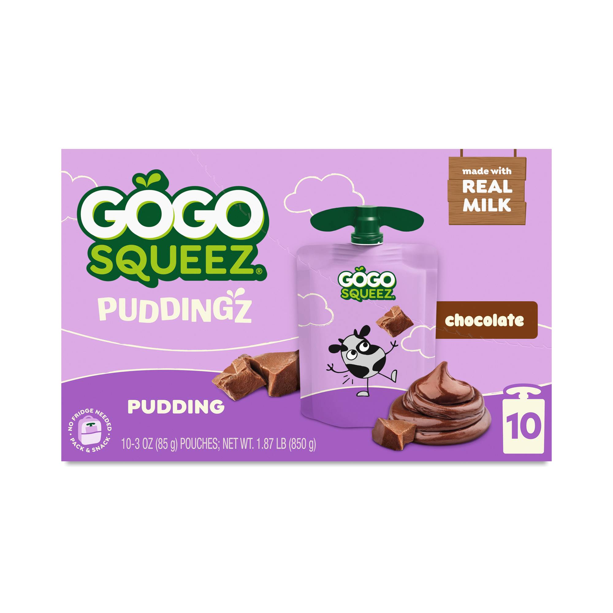 PuddingZ Snacks, Chocolate