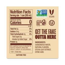 Zero Sugar Soda, Creamy Root Beer