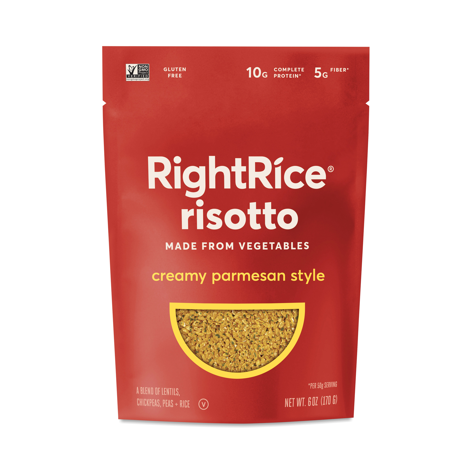 RightRice Risotto, Creamy Parmesan Style 6 oz pouch