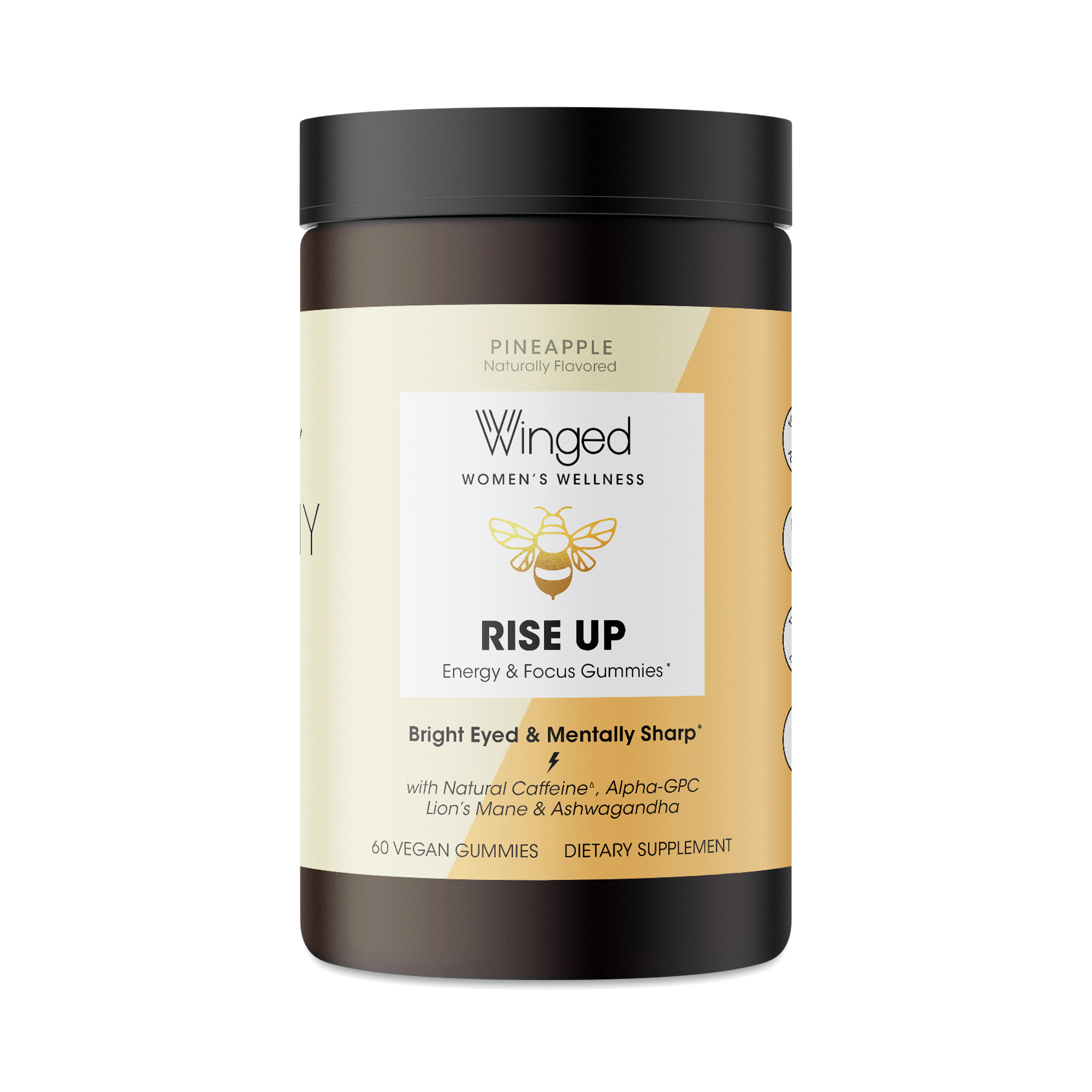 Winged Rise Up Gummies, Energy & Focus Thrive Market