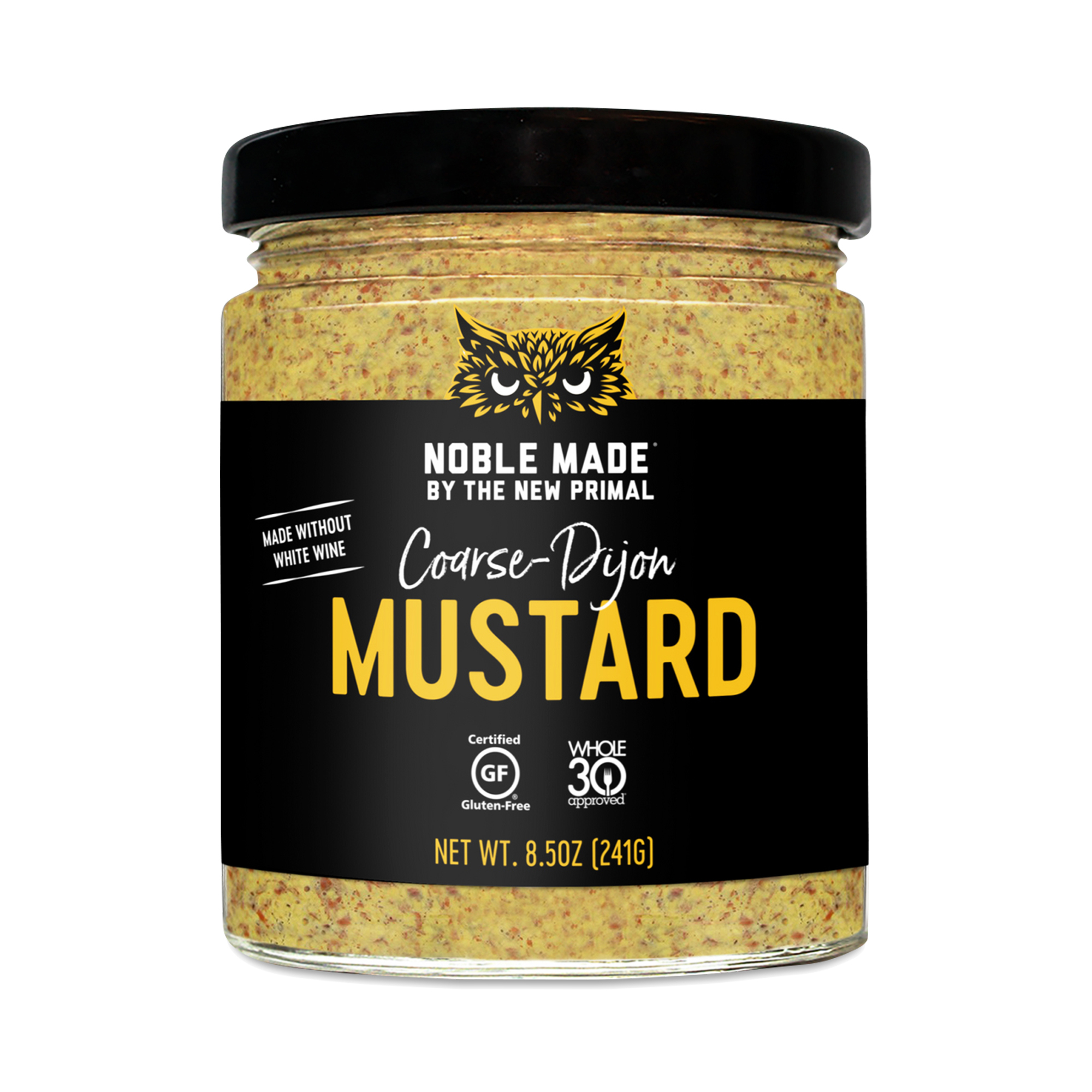 The New Primal Noble Made Coarse-Dijon Mustard 6 oz bottle