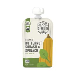 Organic Butternut Squash & Spinach with Olive Oil Baby Food