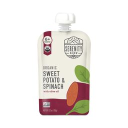 Organic Sweet Potato & Spinach with Olive Oil Baby Food